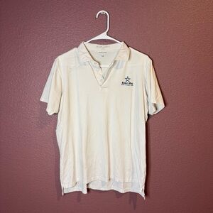 B. Draddy Baker’s Bay Golf Relaxed Fit White Polo Shirt